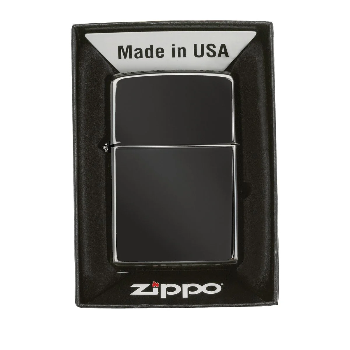 Zippo Lighter: Ebony 24756 - Image 2
