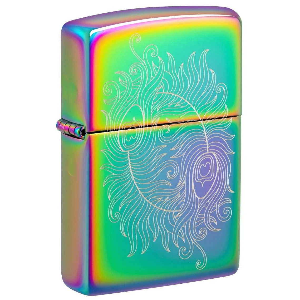 Zippo Lighter: Engraved Design - Multi Color 48390