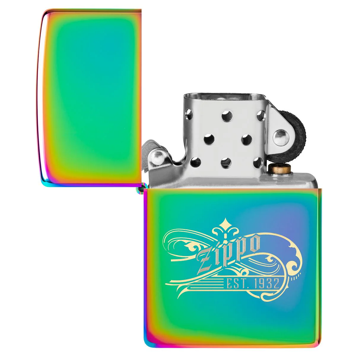 Zippo Lighter: Established 1932, Engraved - Multi-Color 46837 - Image 4