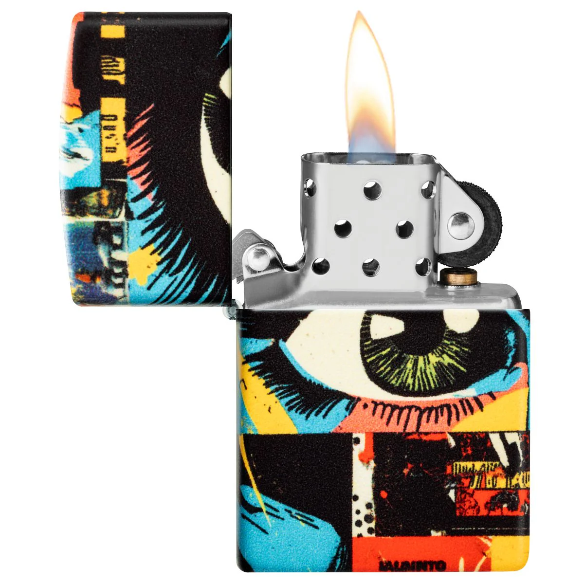 Zippo Lighter: Eye See You Design - 540 Color 46952 - Image 7
