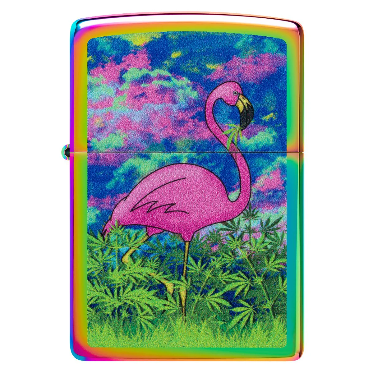 Zippo Lighter: Flamingo Fields - Multi-Color 46827 - Image 2