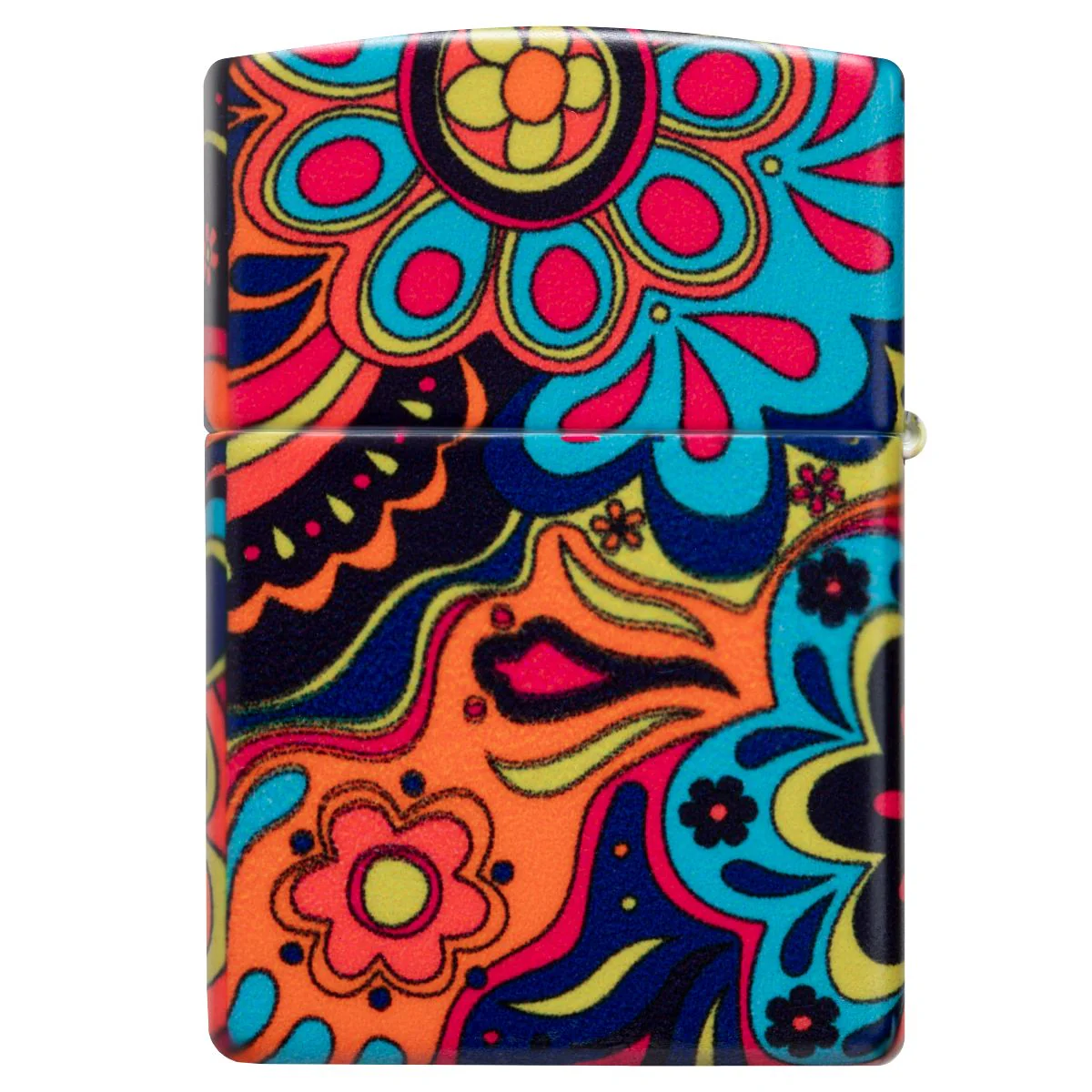 Zippo Lighter: Flower Power - 540 Color 46128 - Image 5