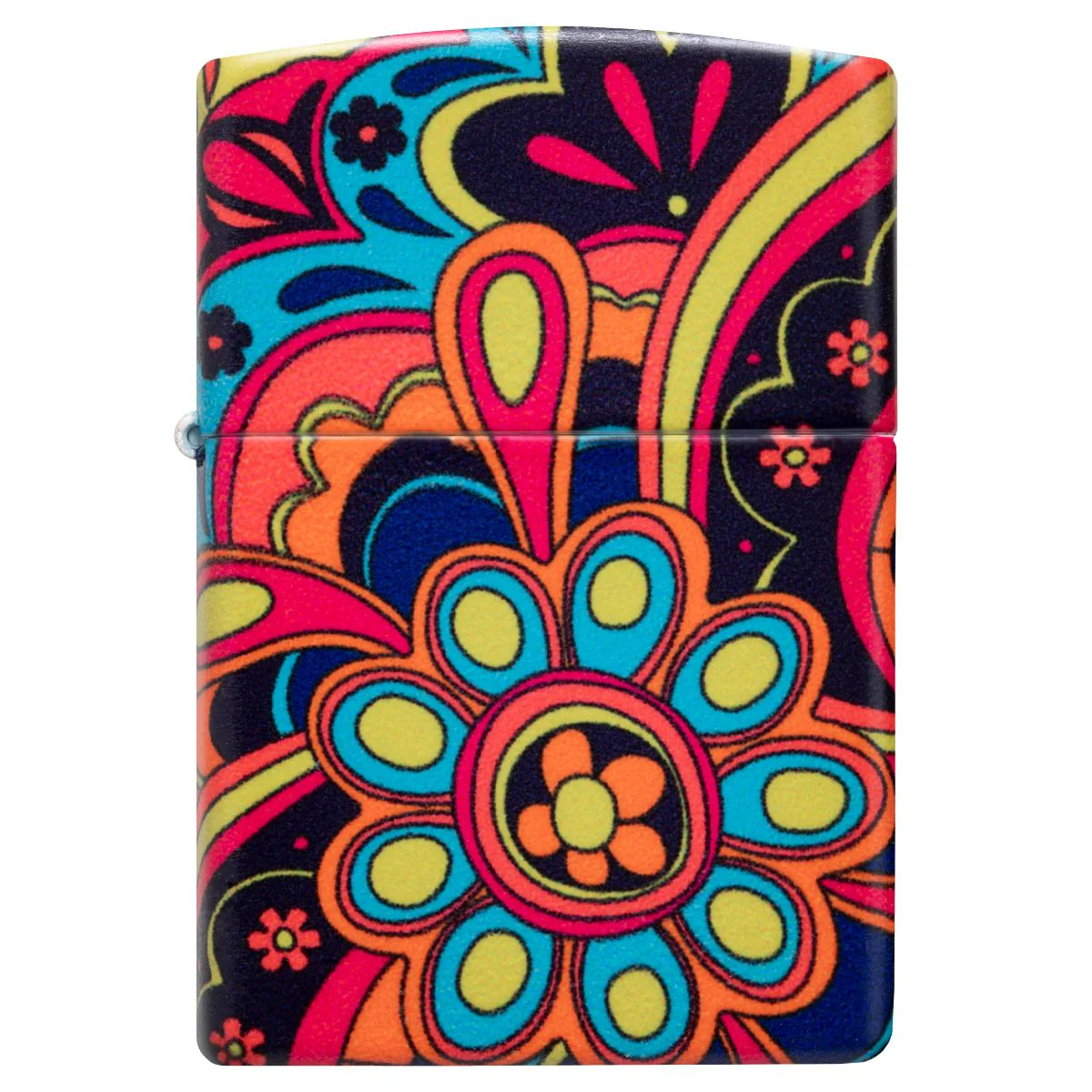 Zippo Lighter: Flower Power - 540 Color 46128 - Image 6