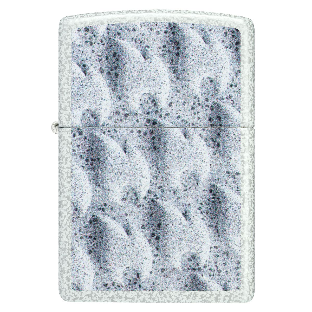 Zippo Lighter: Frozen Flames Design - Glacier 46599 - Image 2
