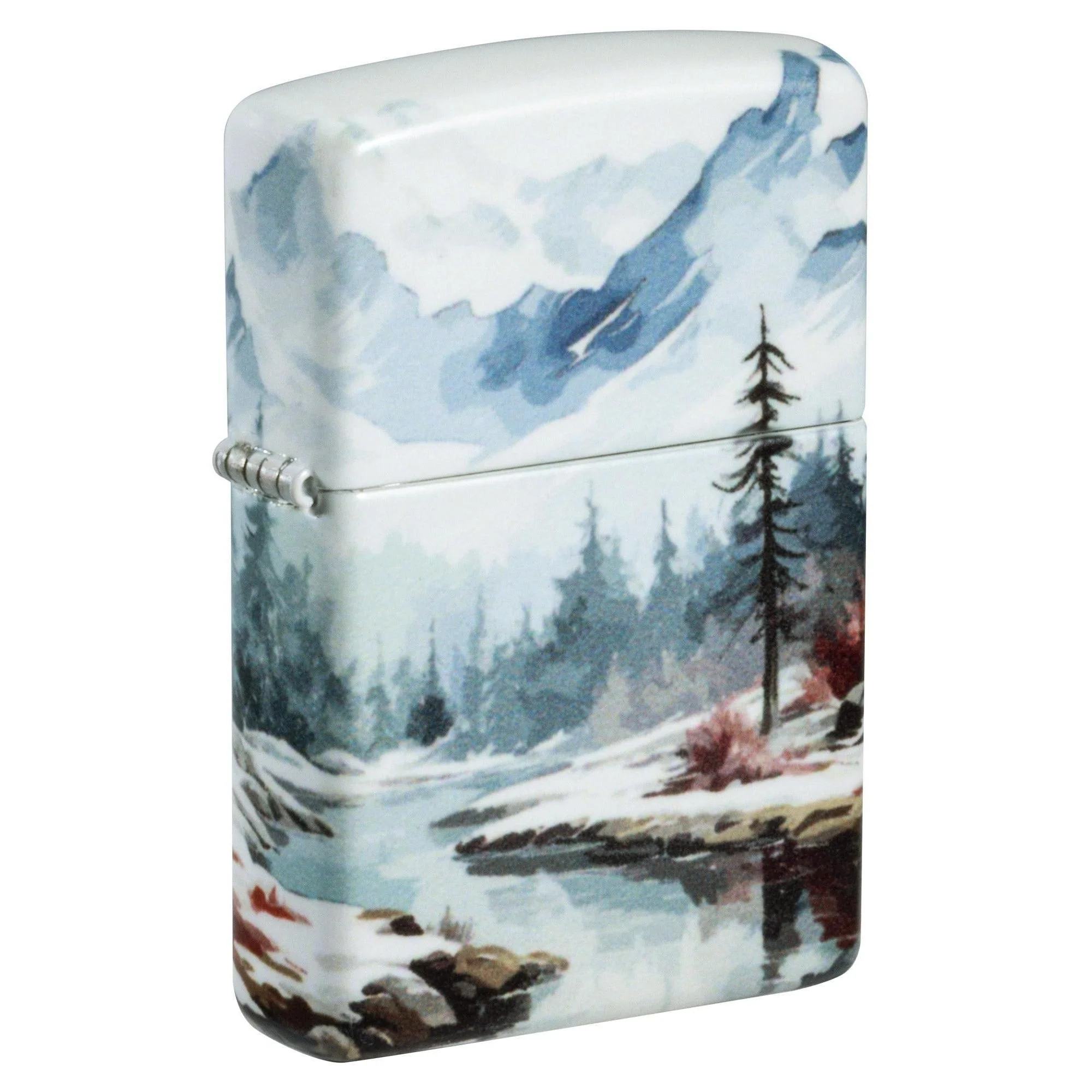Zippo Lighter: Frozen Valley Design - 540 Color 46702