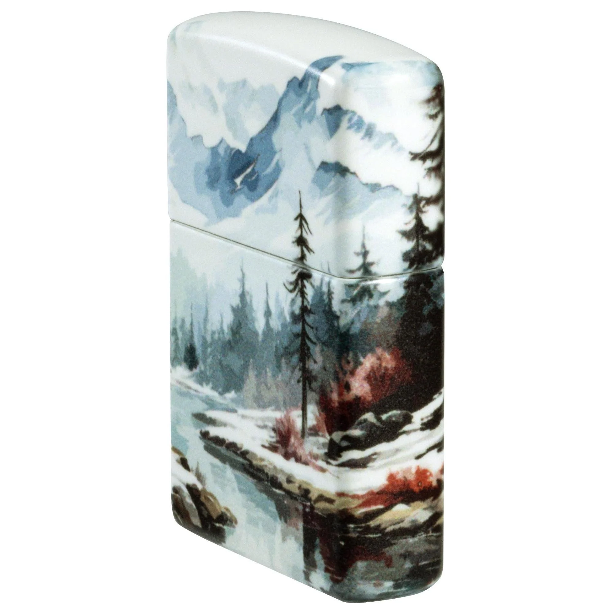 Zippo Lighter: Frozen Valley Design - 540 Color 46702 - Image 3