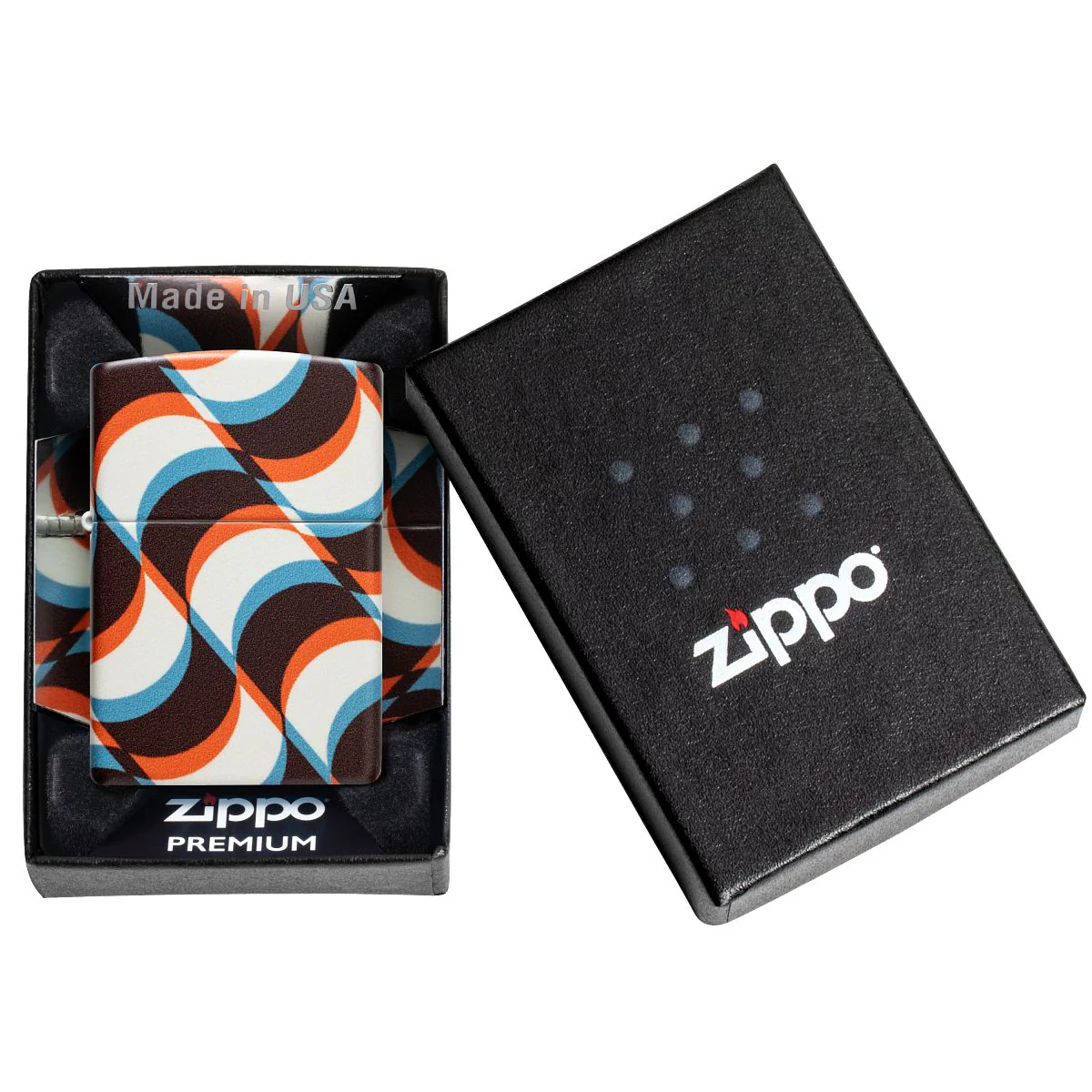 Zippo Lighter: Funky Pattern Design - 540 Color 46566 - Image 10
