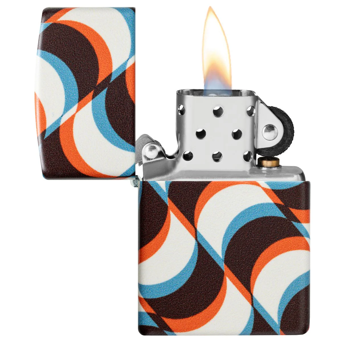 Zippo Lighter: Funky Pattern Design - 540 Color 46566 - Image 7