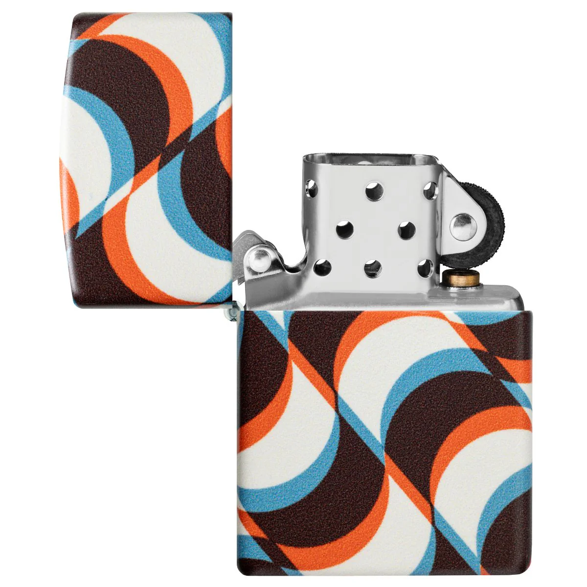 Zippo Lighter: Funky Pattern Design - 540 Color 46566 - Image 8