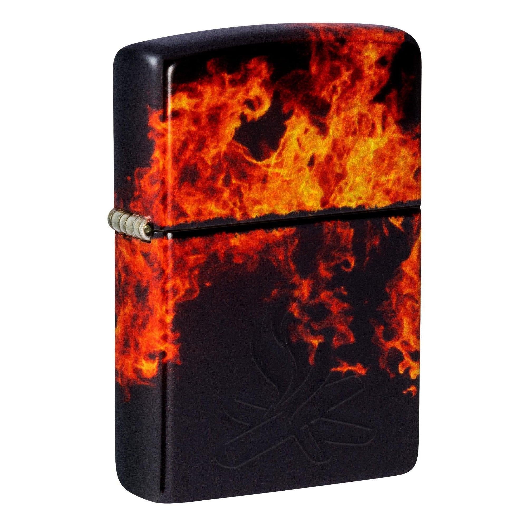 Zippo Lighter: Fusion Inferno Design - 540 Fusion 46389