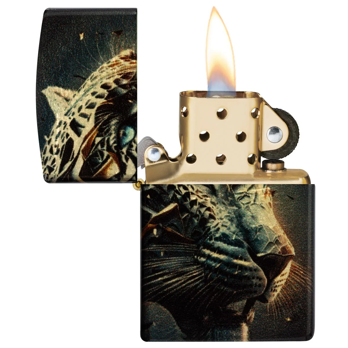 Zippo Lighter: Futuristic Panther - 540 Fusion 46864 - Image 7