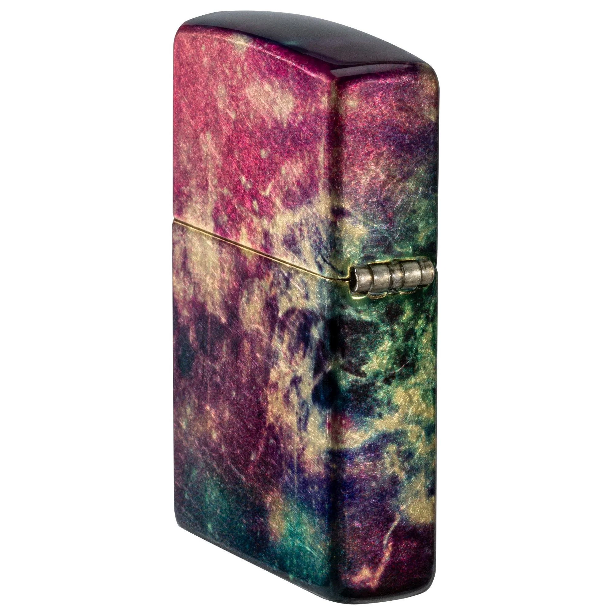 Zippo Lighter: Galaxy Skull Design - 540 Fusion 46147 - Image 4