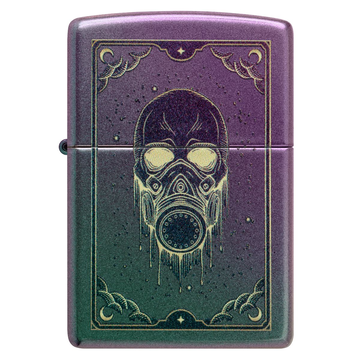 Zippo Lighter: Gas Mask Design - Iridescent 46953 - Image 2