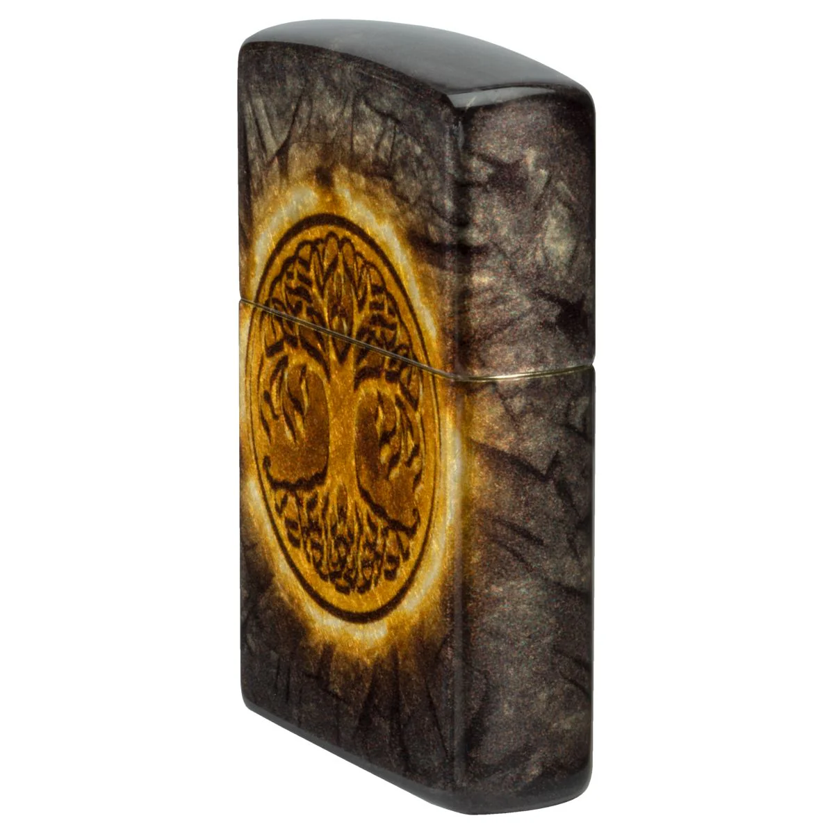 Zippo Lighter: Gleaming Tree of Life - 540 Fusion 46815 - Image 3