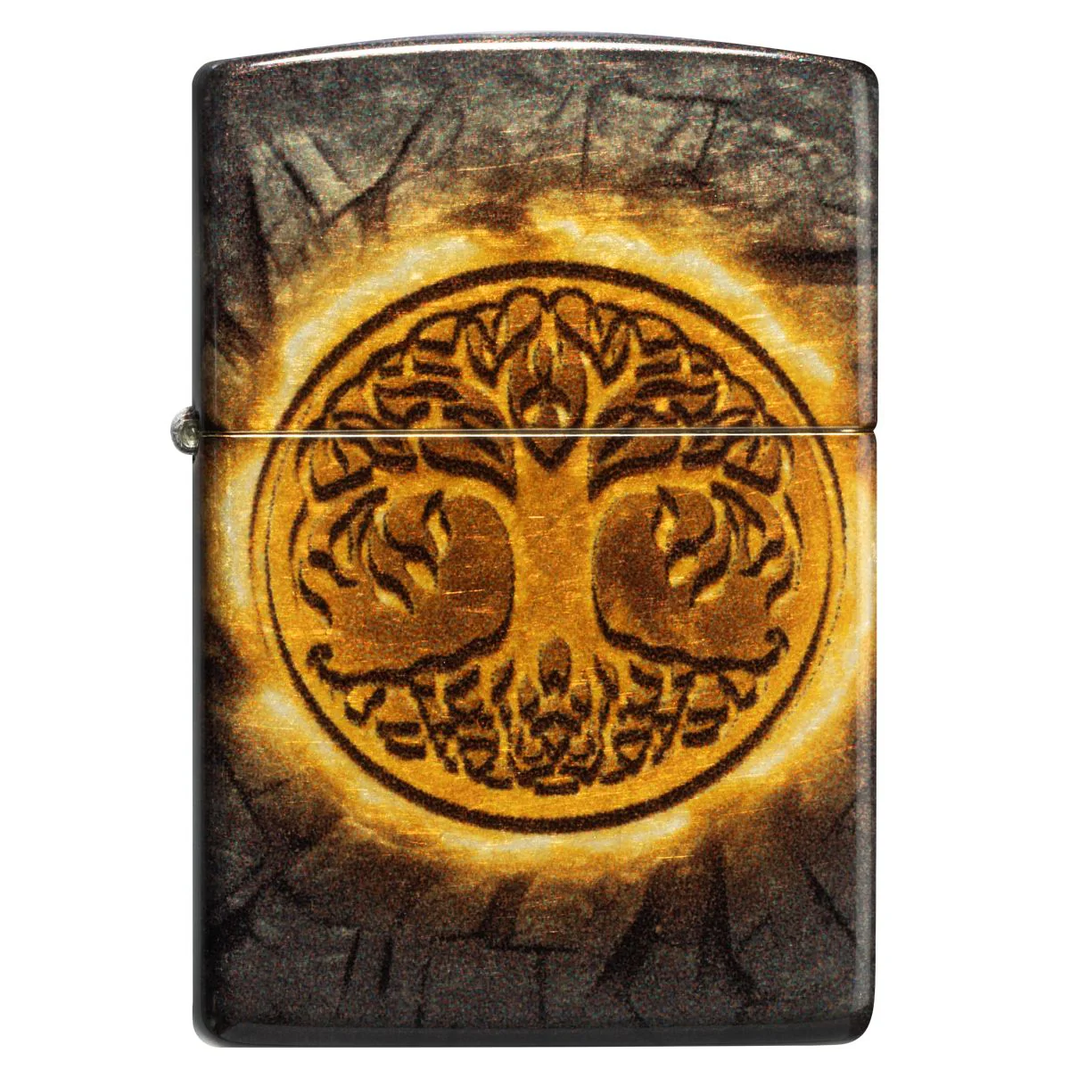 Zippo Lighter: Gleaming Tree of Life - 540 Fusion 46815 - Image 6