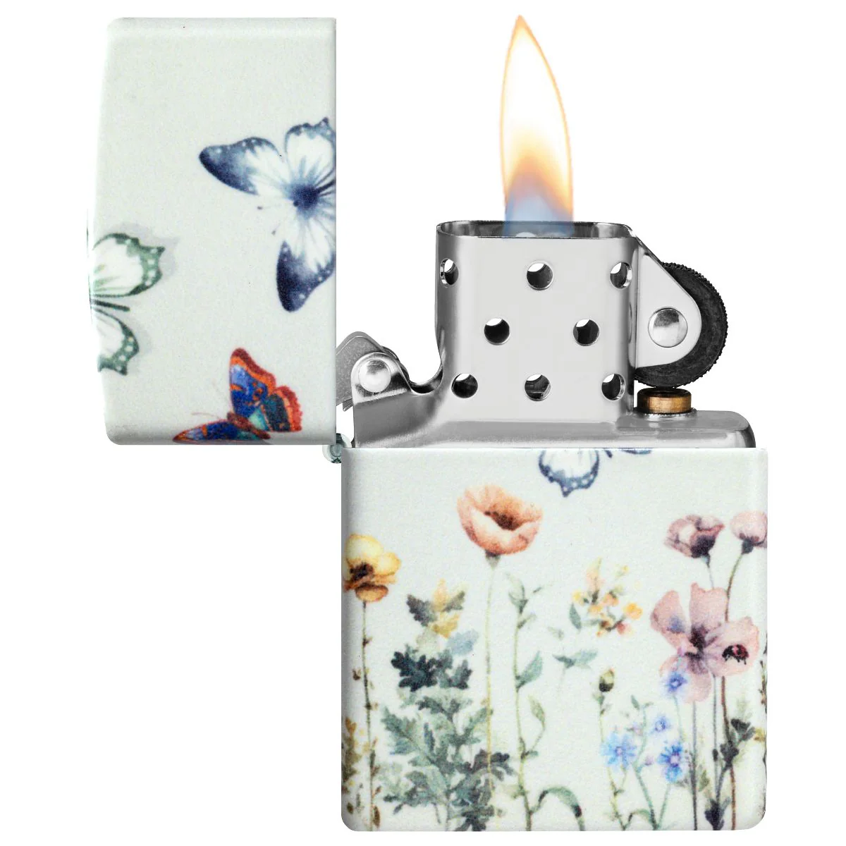 Zippo Lighter: Glowing Butterflies, Glow-in-the-Dark - 540 Color 46703 - Image 8