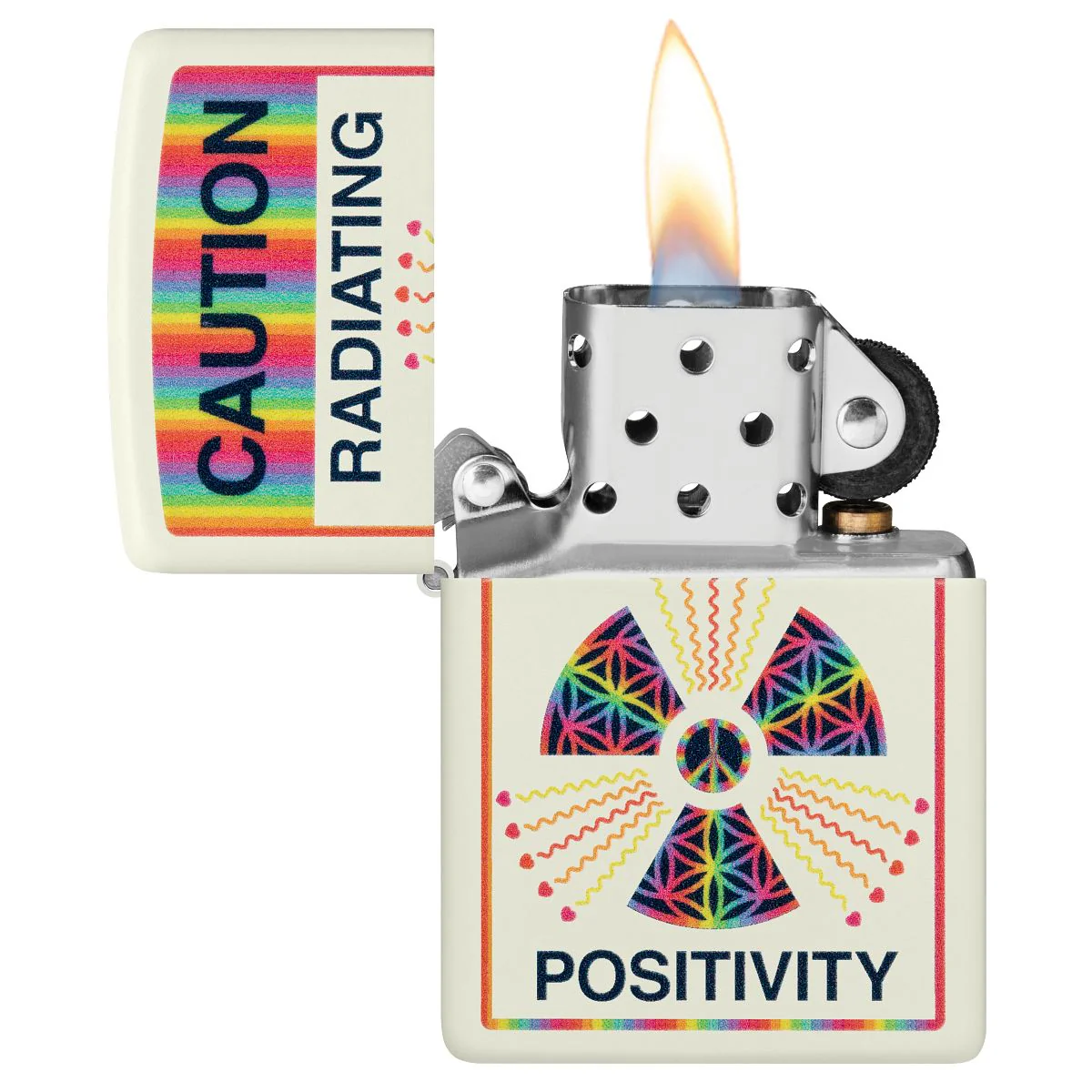 Zippo Lighter: Glowing Positivity - Glow-in-the-Dark 46243 - Image 4