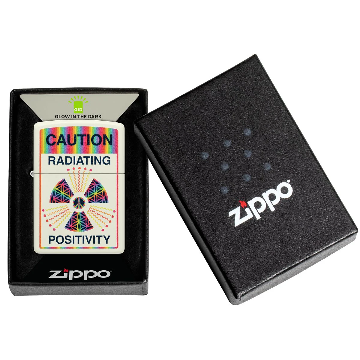 Zippo Lighter: Glowing Positivity - Glow-in-the-Dark 46243 - Image 7