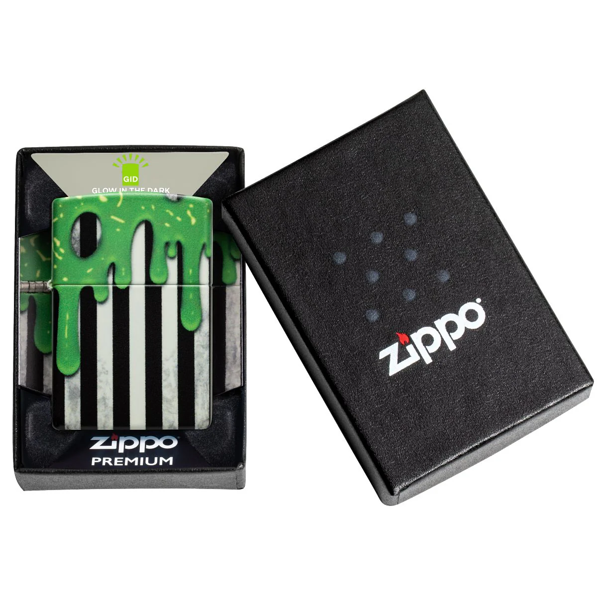 Zippo Lighter: Goo Design, Glow-in-the-Dark - 540 Color 46950 - Image 11