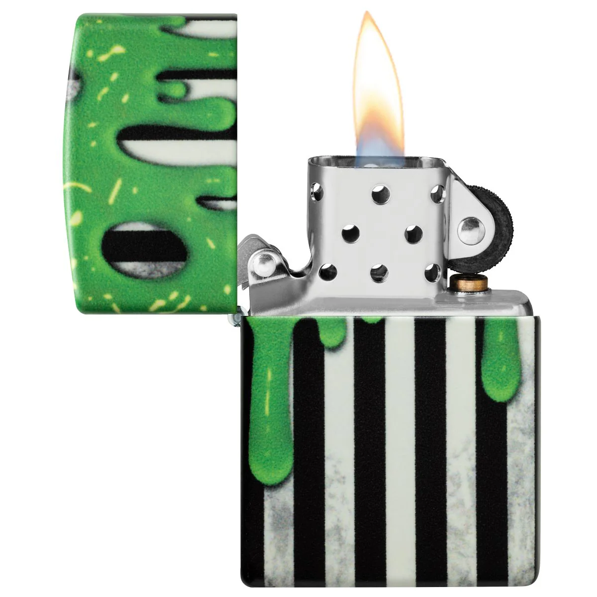 Zippo Lighter: Goo Design, Glow-in-the-Dark - 540 Color 46950 - Image 8