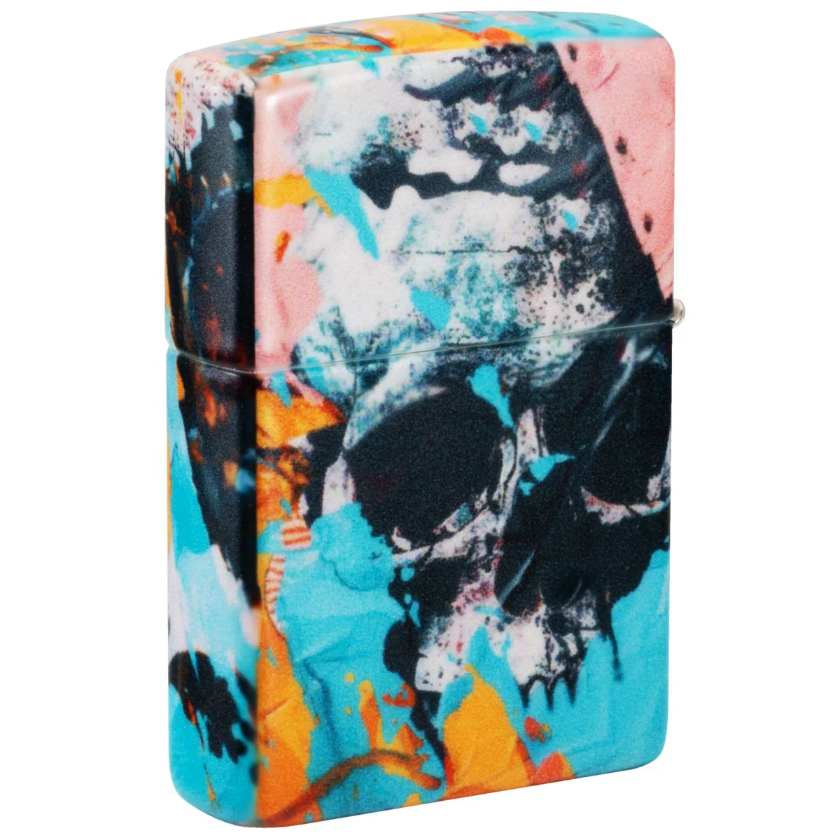 Zippo Lighter: Graffiti Skull - 540 Color 46818 - Image 2
