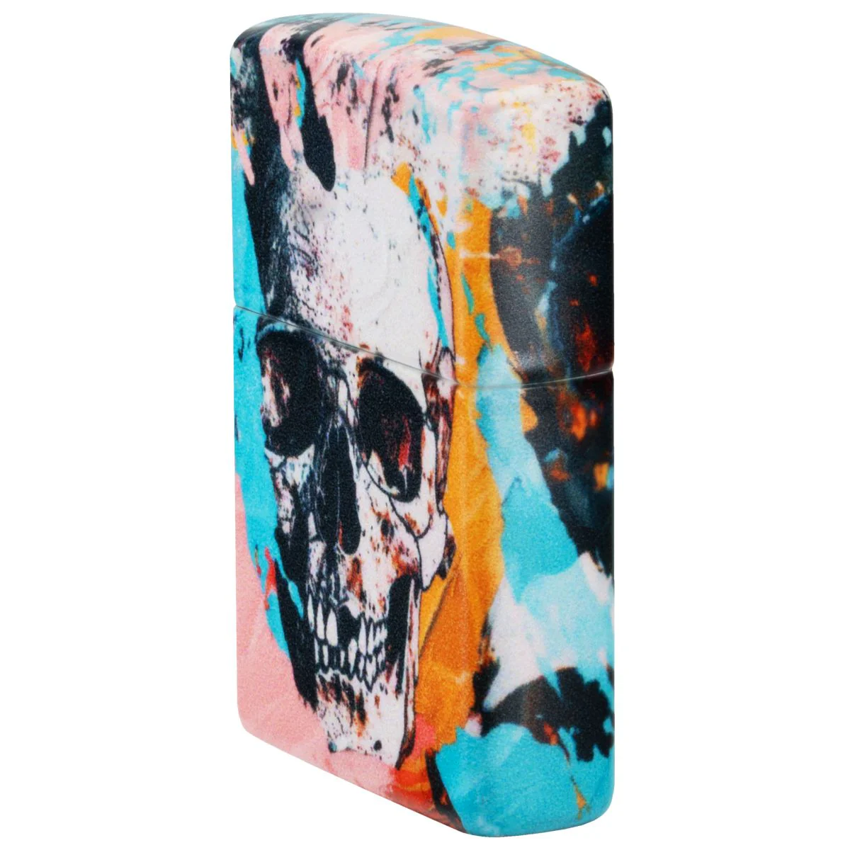 Zippo Lighter: Graffiti Skull - 540 Color 46818 - Image 3