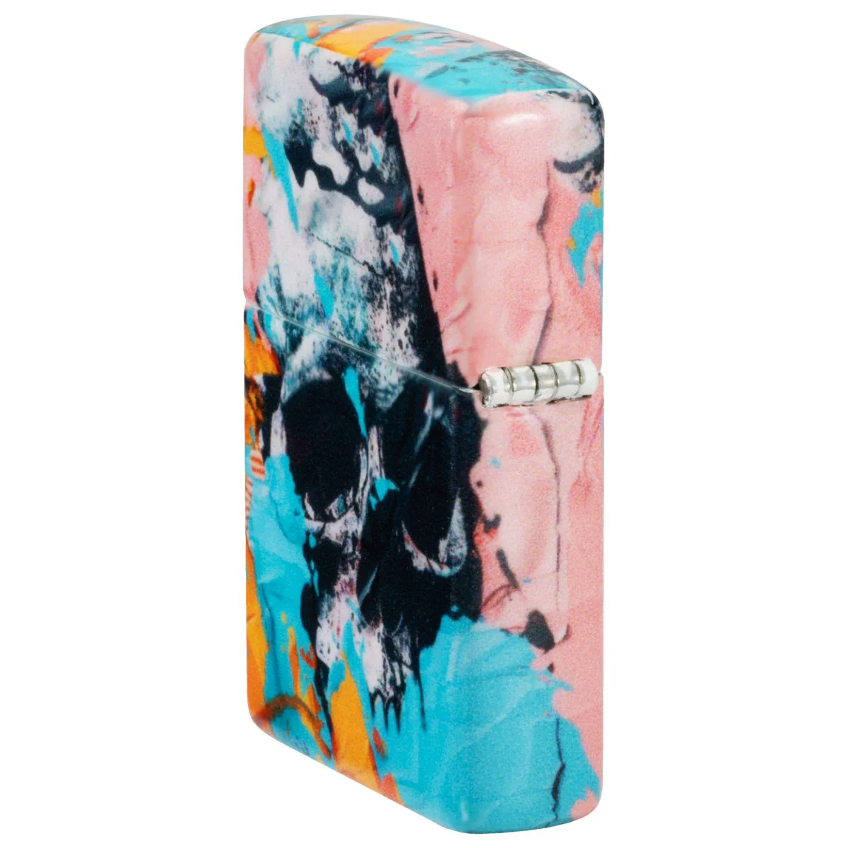 Zippo Lighter: Graffiti Skull - 540 Color 46818 - Image 4