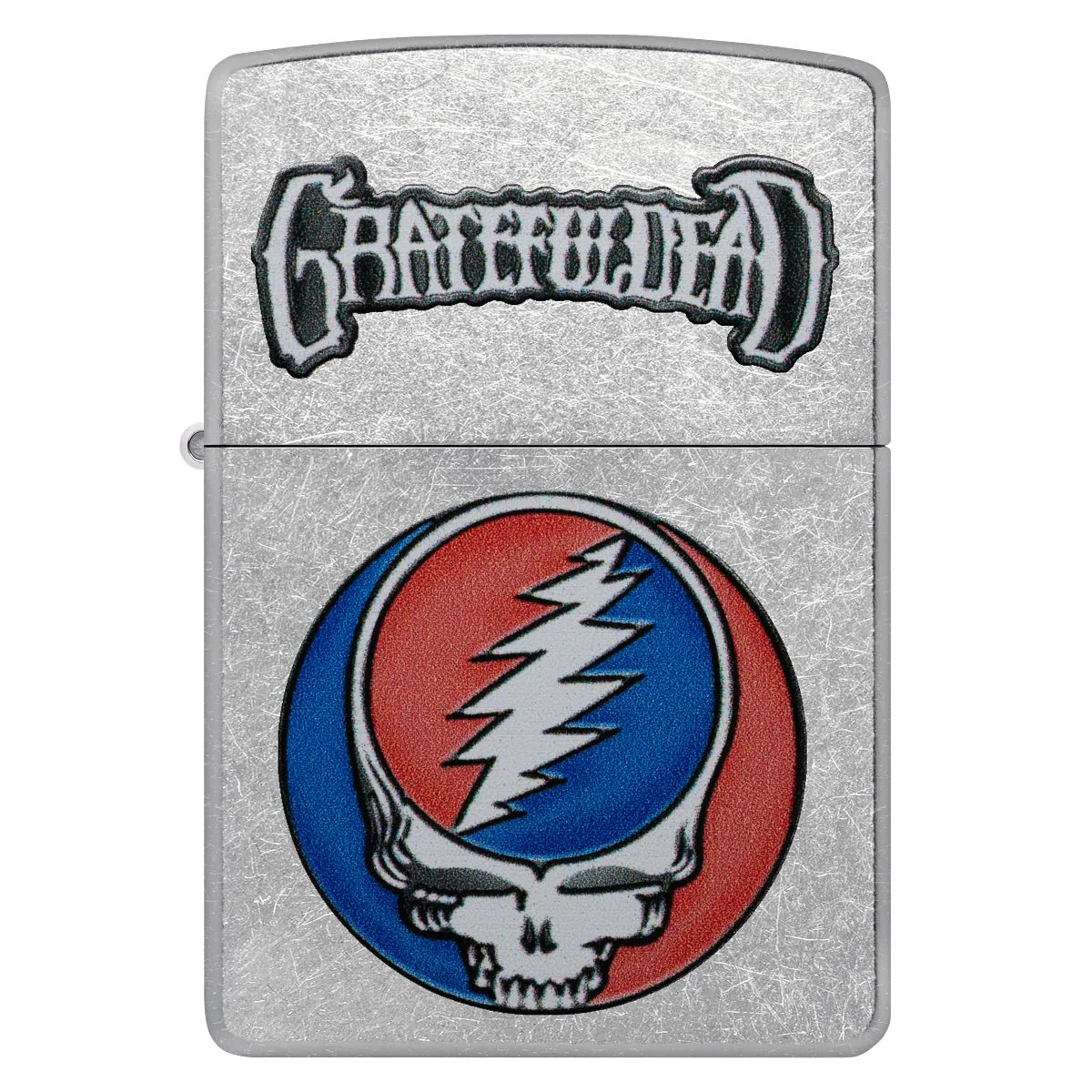 Zippo Lighter: Grateful Dead, Steal Your Face - Street Chrome 47247 - Image 2