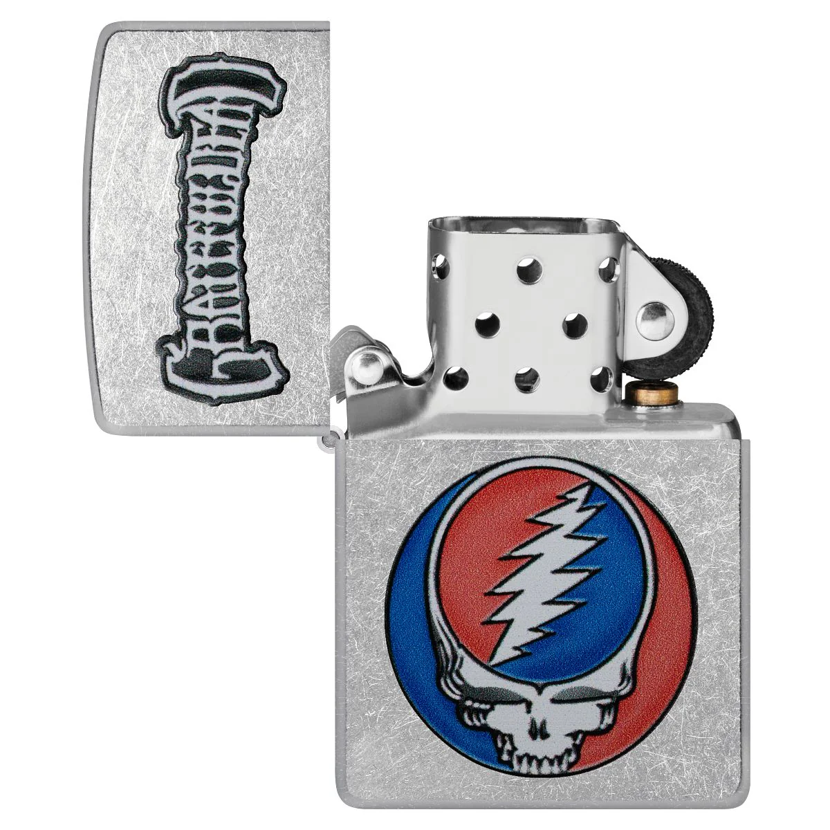 Zippo Lighter: Grateful Dead, Steal Your Face - Street Chrome 47247 - Image 4