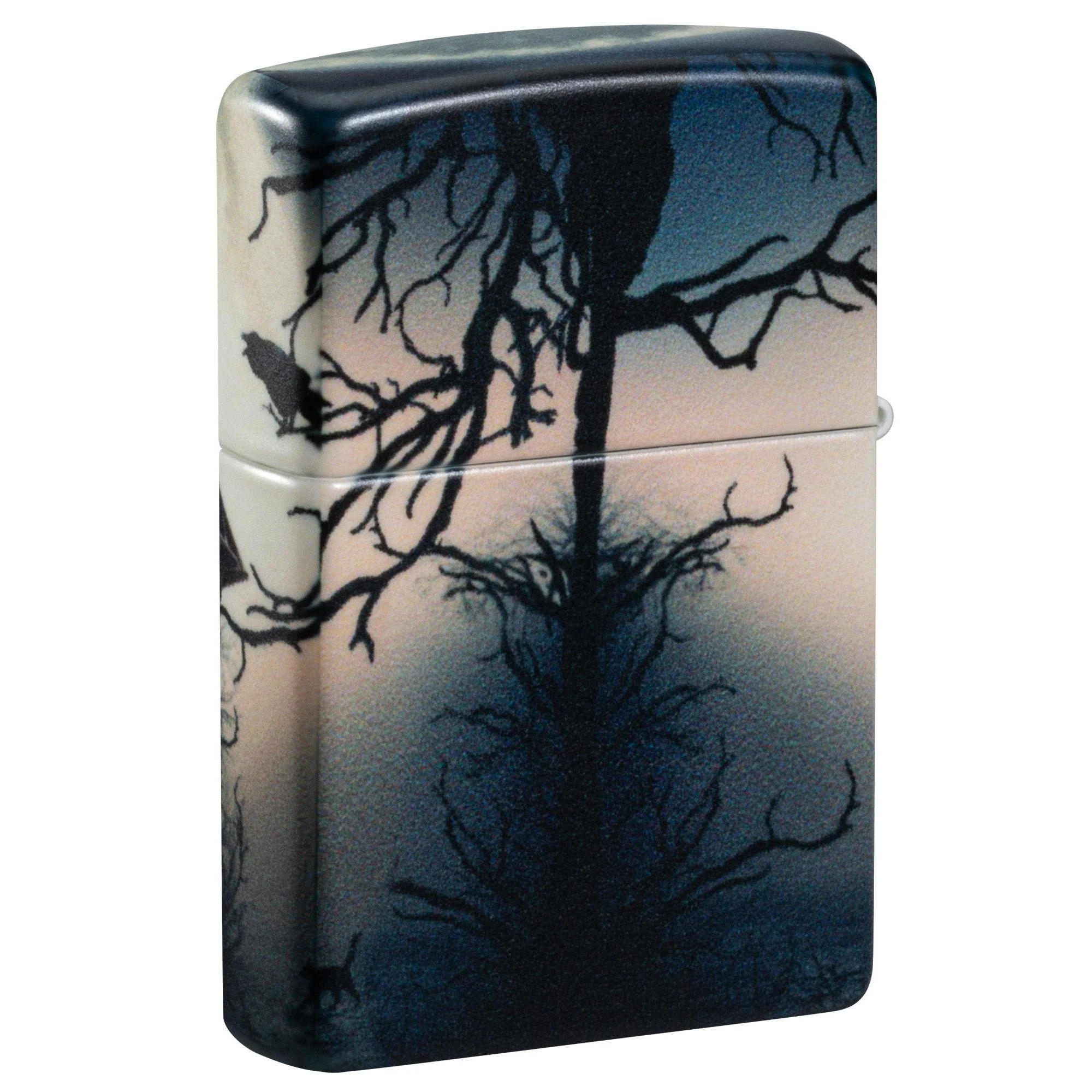 Zippo Lighter: Haunted House - Glow-in-the-Dark Green 48922 - Image 5