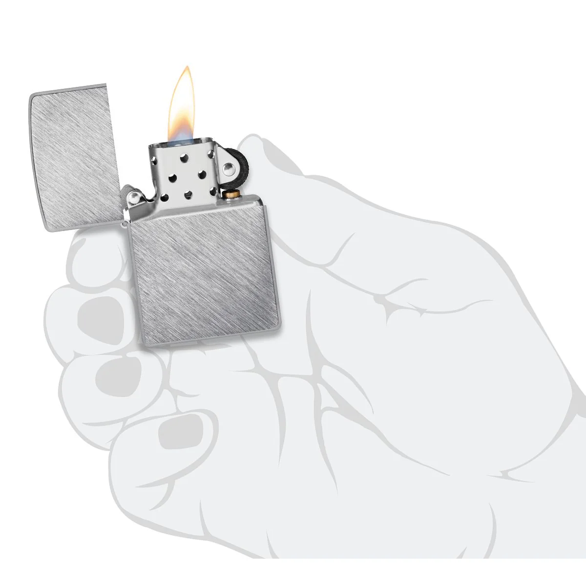 Zippo Lighter: Herringbone Sweep 24648 - Image 5