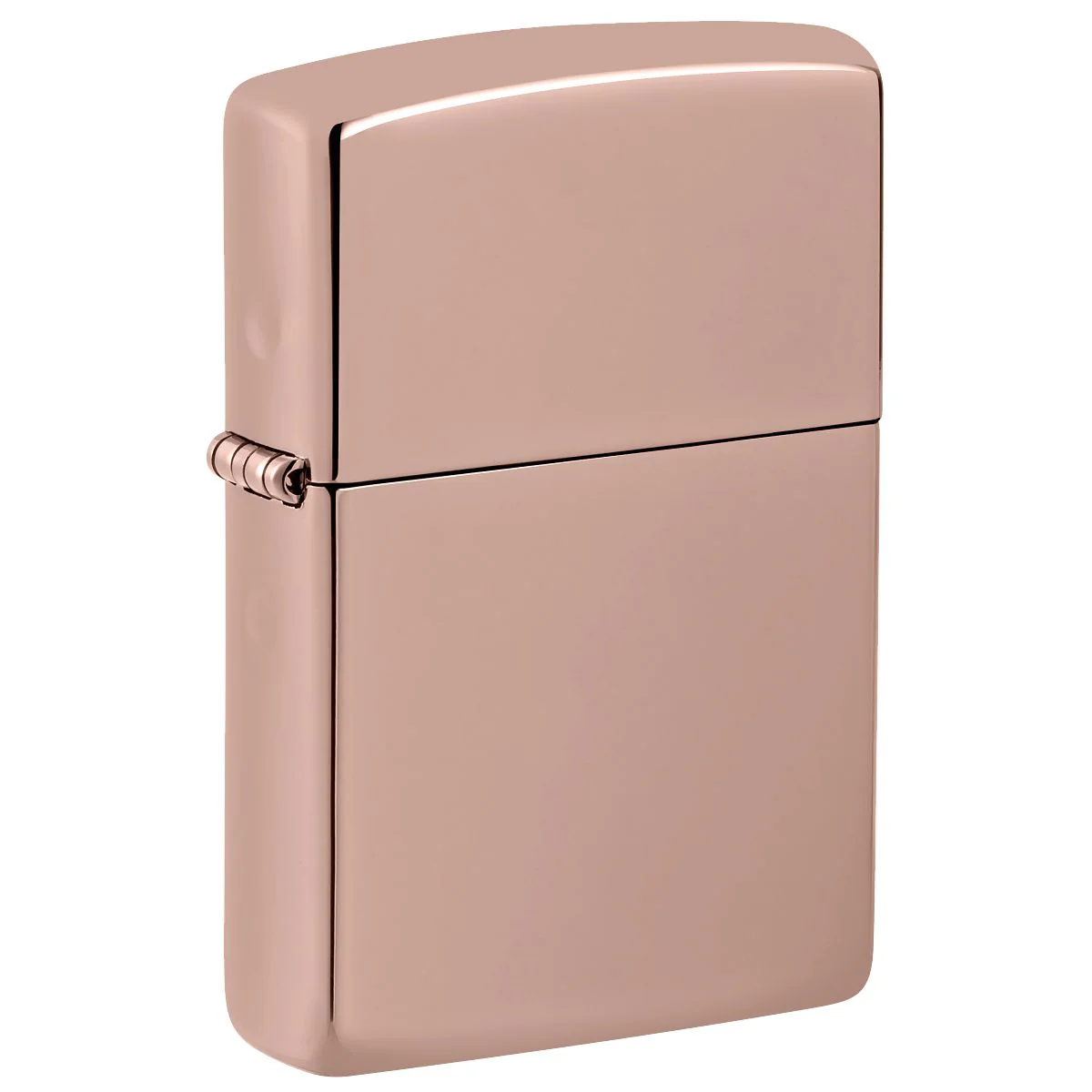Zippo Lighter: High Polish Rose Gold - High Polish Rose Gold 49190