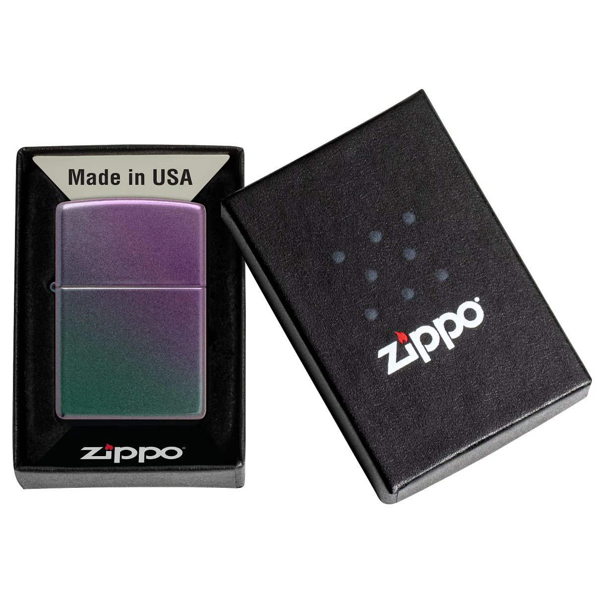 Zippo Lighter: Iridescent Matte - 49146 - Image 6