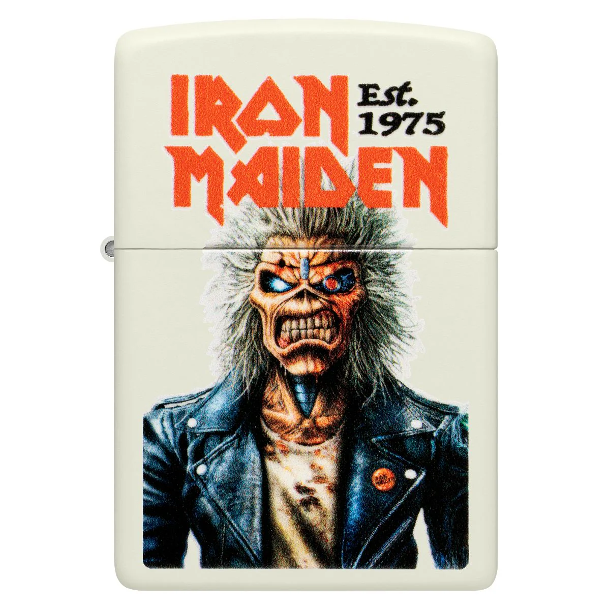 Zippo Lighter: Iron Maiden, Est. 1975 - Glow-in-the-Dark 47198 - Image 3