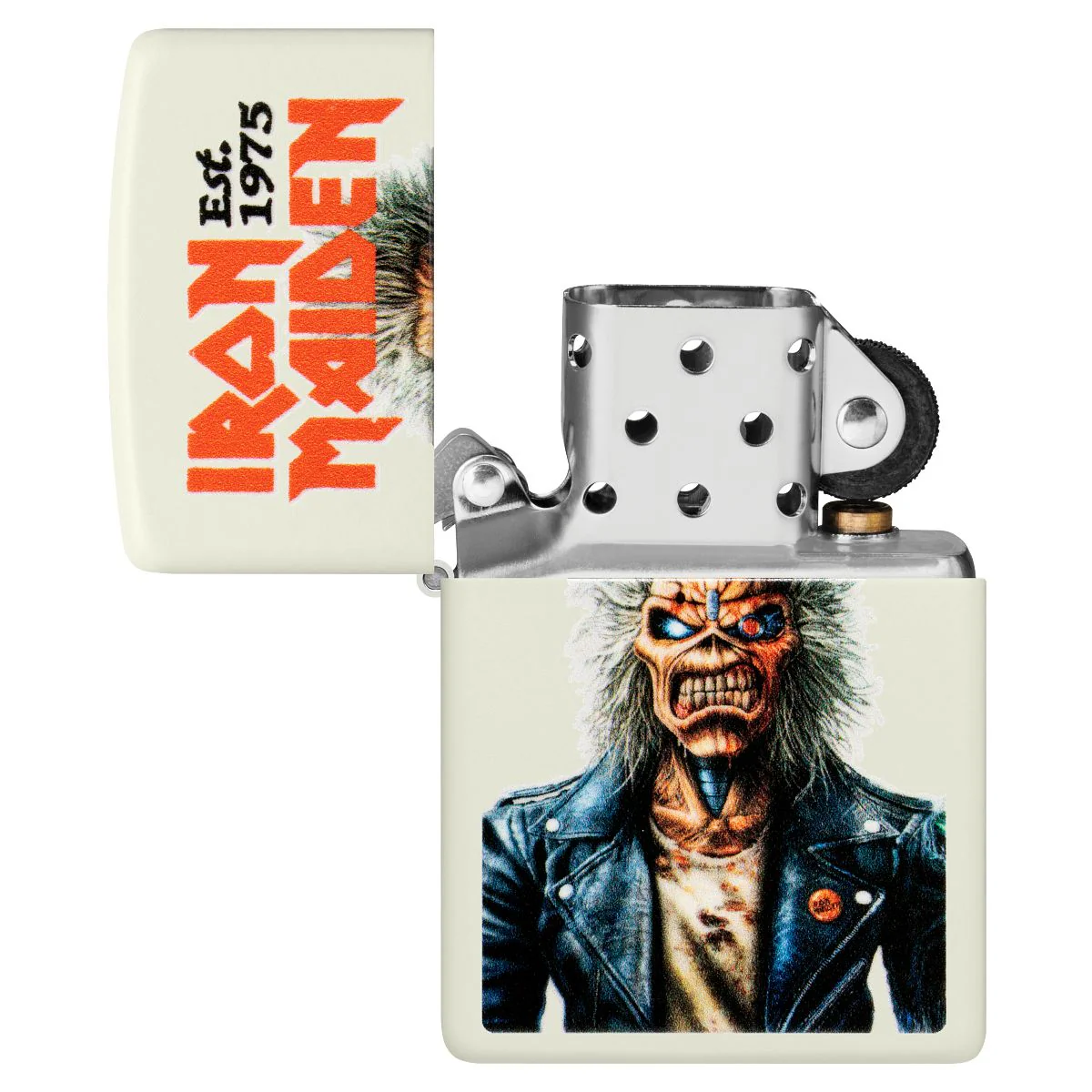 Zippo Lighter: Iron Maiden, Est. 1975 - Glow-in-the-Dark 47198 - Image 5