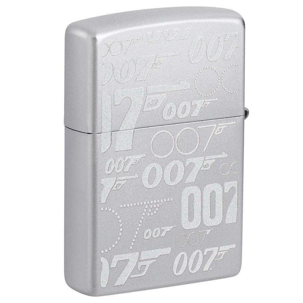 Zippo Lighter: James Bond 007 Guns - Satin Chrome 48735 - Image 2