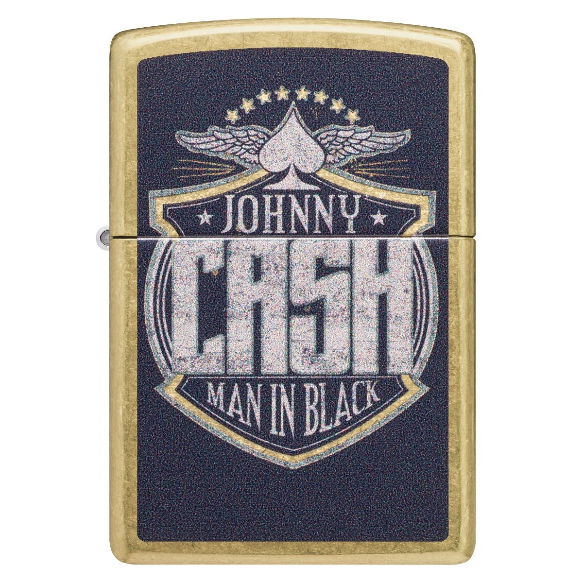 Zippo Lighter: Johnny Cash, Man in Black - Street Brass 47200 - Image 2