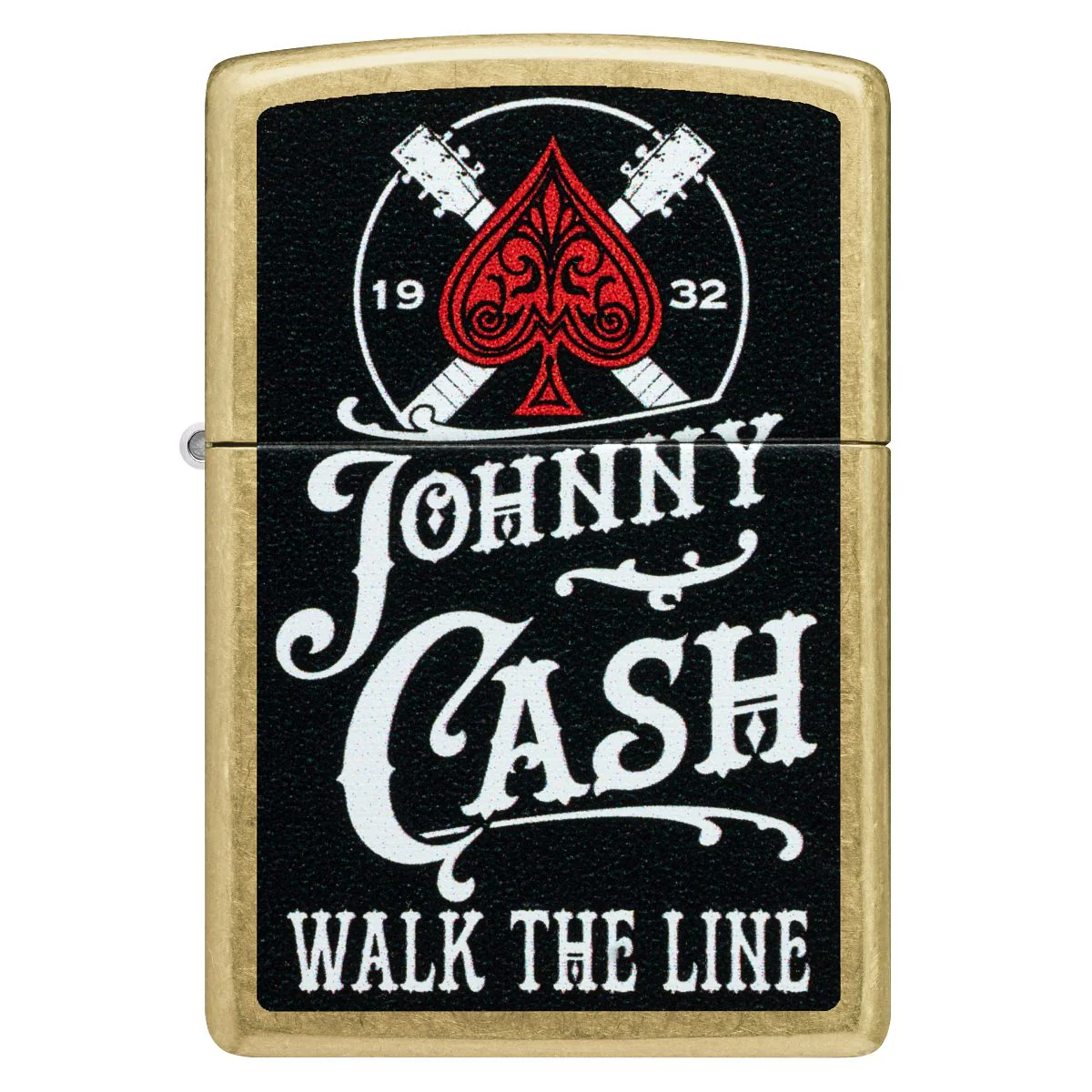 Zippo Lighter: Johnny Cash, Walk the Line - Street Brass 47245 - Image 2