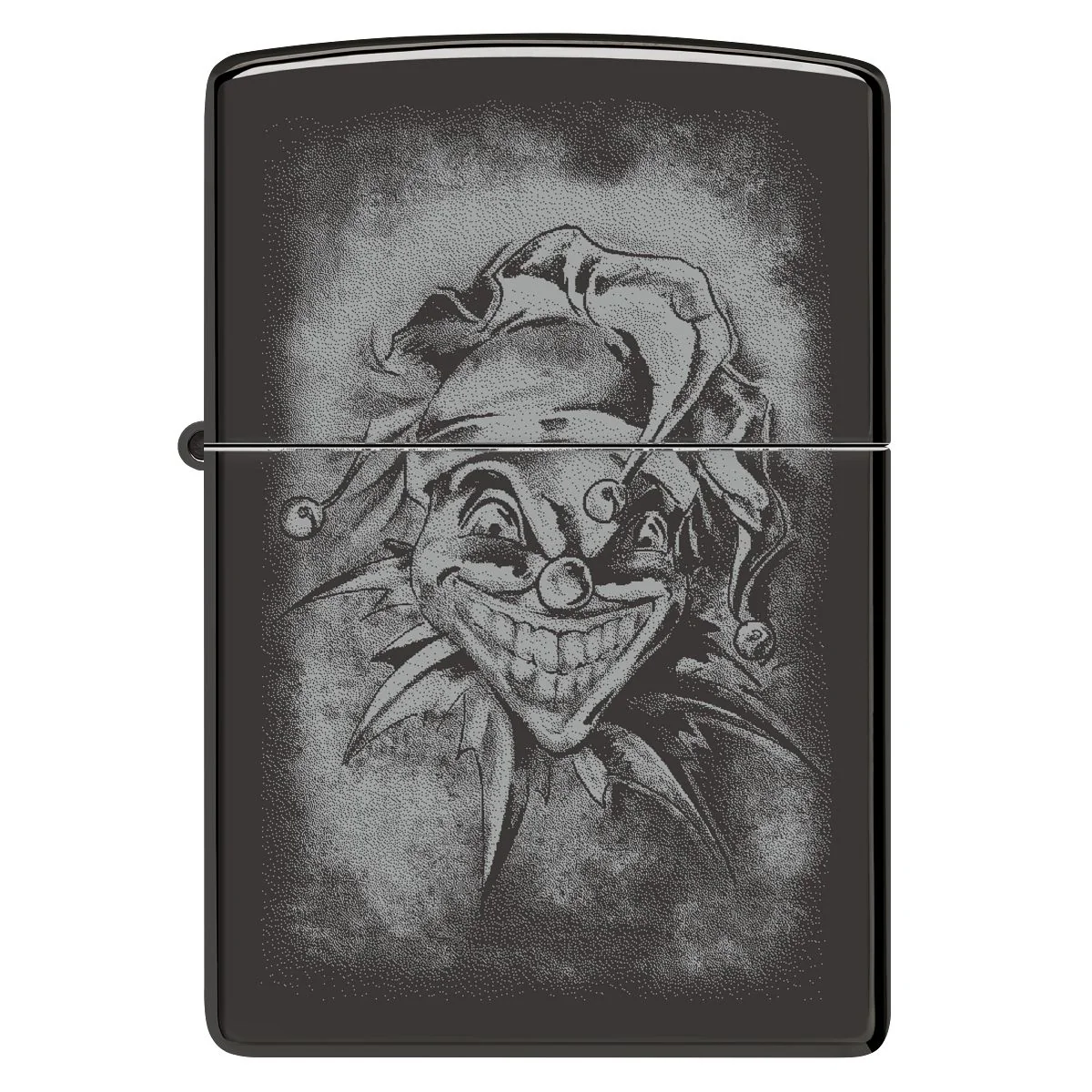 Zippo Lighter: Joker, Photo Image - High Polish Black 48914 - Image 2
