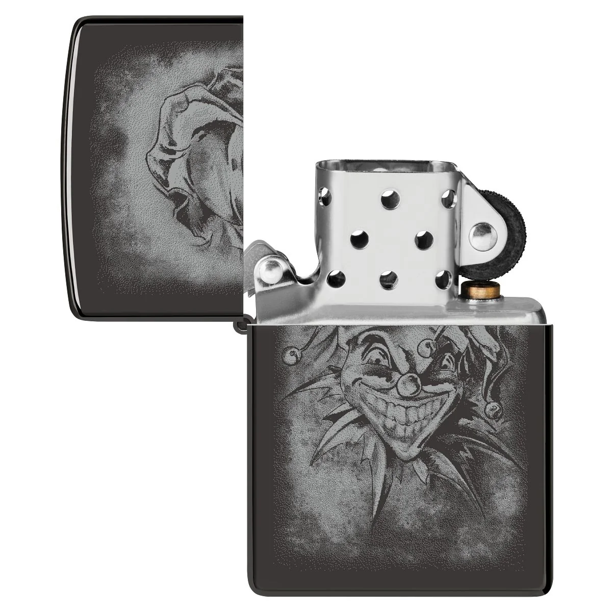 Zippo Lighter: Joker, Photo Image - High Polish Black 48914 - Image 4