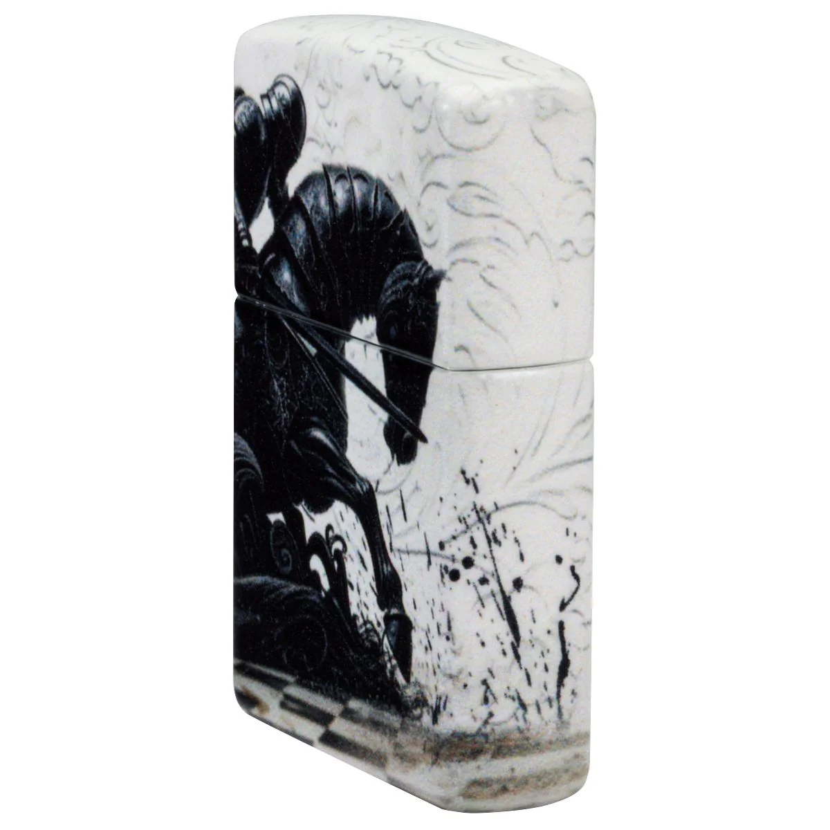 Zippo Lighter: Knight on Horseback - 540 Color 46924 - Image 3