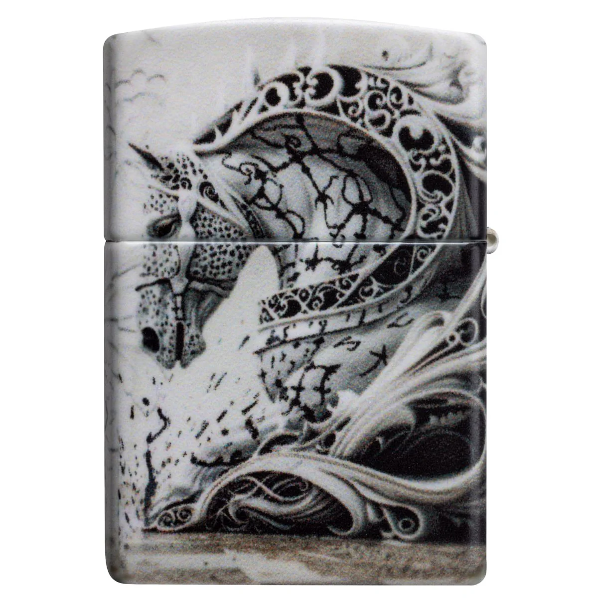 Zippo Lighter: Knight on Horseback - 540 Color 46924 - Image 5