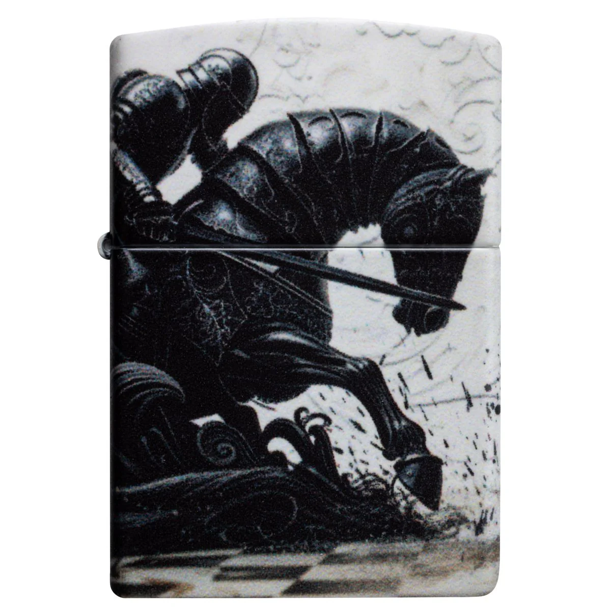 Zippo Lighter: Knight on Horseback - 540 Color 46924 - Image 6