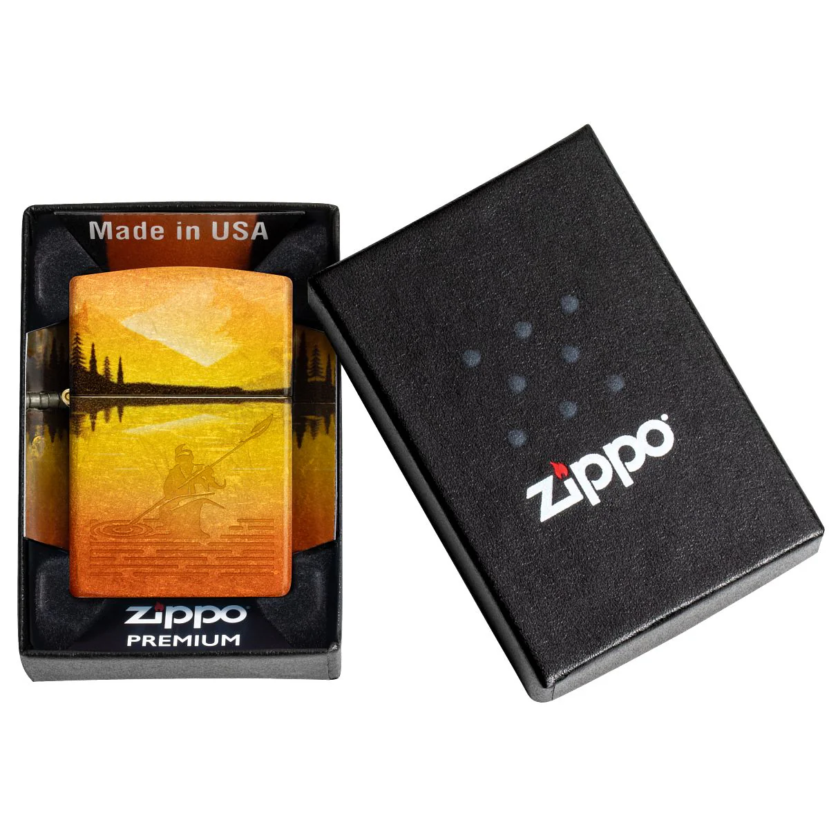 Zippo Lighter: Lake Scene - 540 Fusion 46927 - Image 10