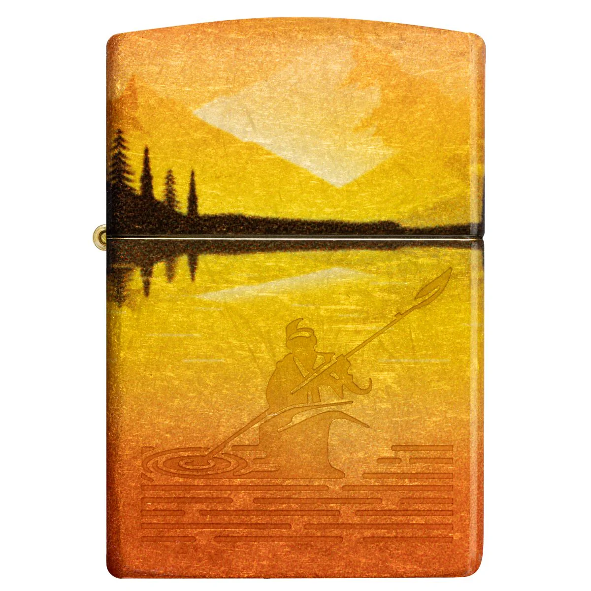 Zippo Lighter: Lake Scene - 540 Fusion 46927 - Image 6