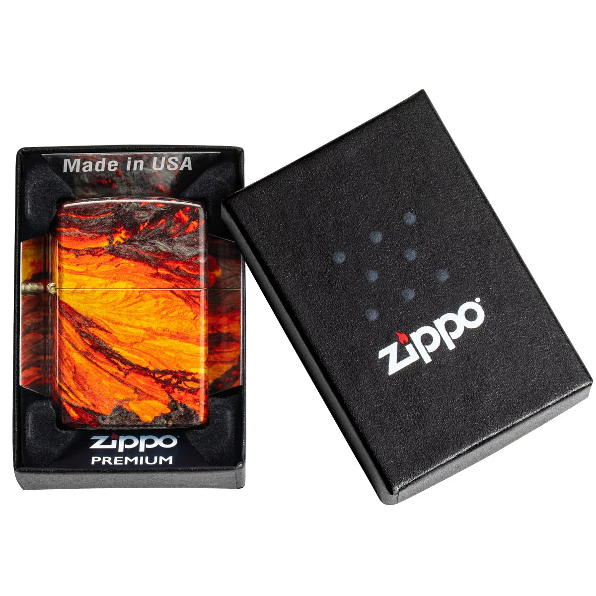 Zippo Lighter: Lava Flow - 540 Fusion 48622 - Image 10