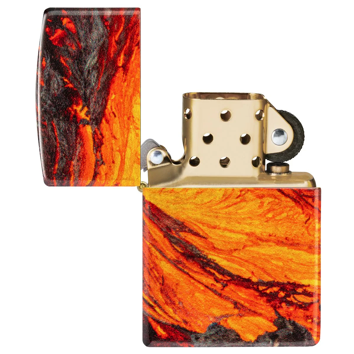 Zippo Lighter: Lava Flow - 540 Fusion 48622 - Image 8