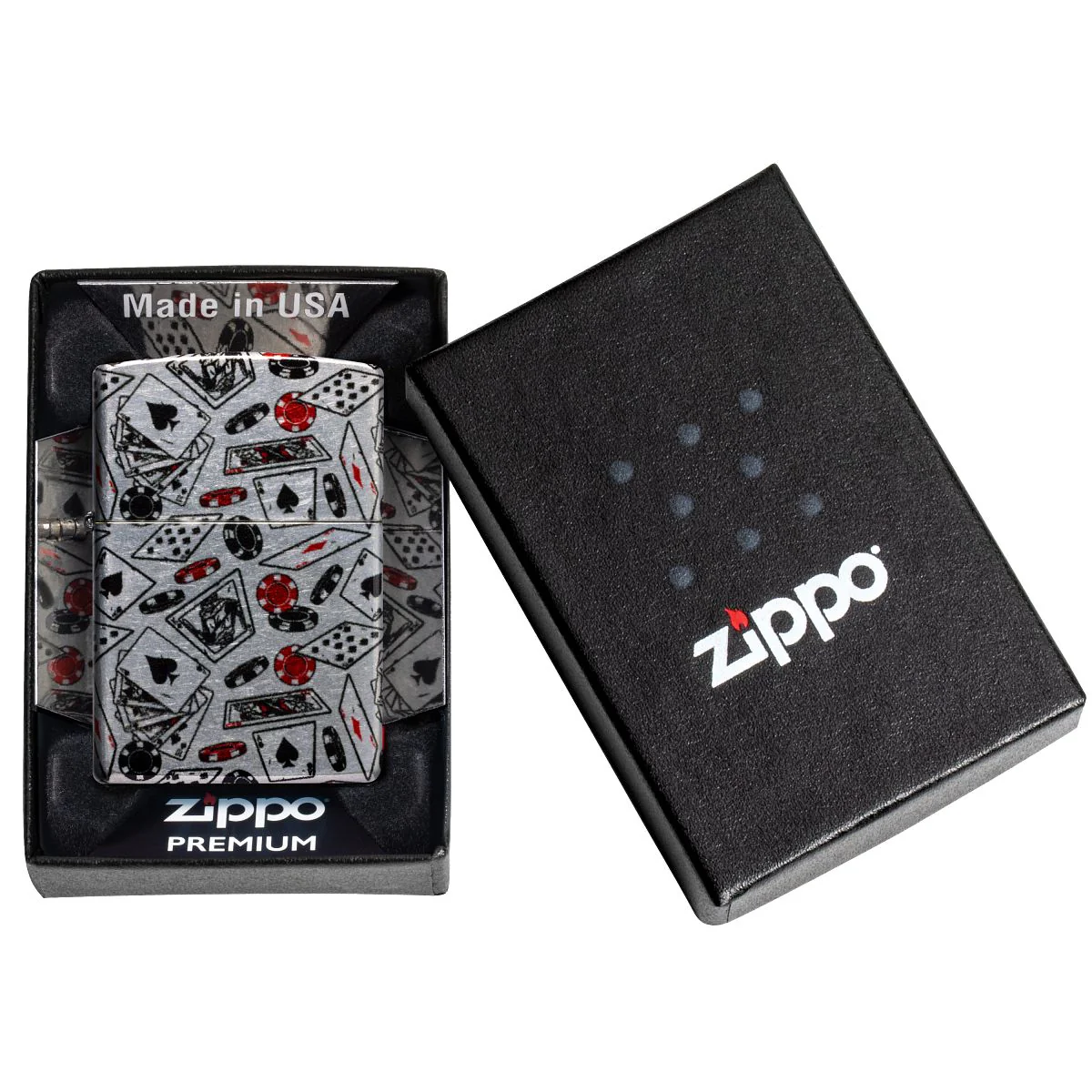 Zippo Lighter: Let the Chips Fall, Gambling Icons - 540 Fusion 47157 - Image 10