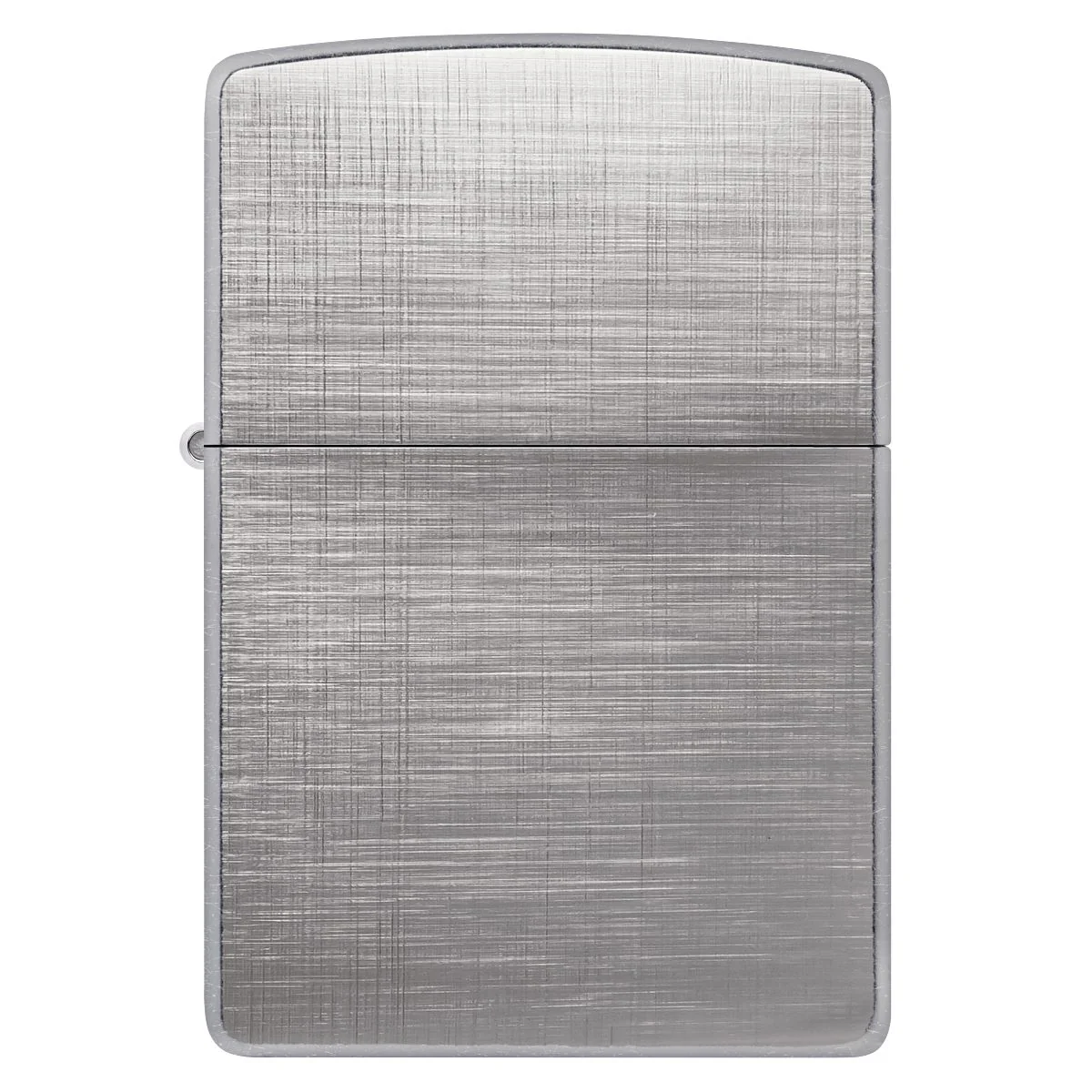 Zippo Lighter: Linen Weave - Brushed Chrome 28181 - Image 2