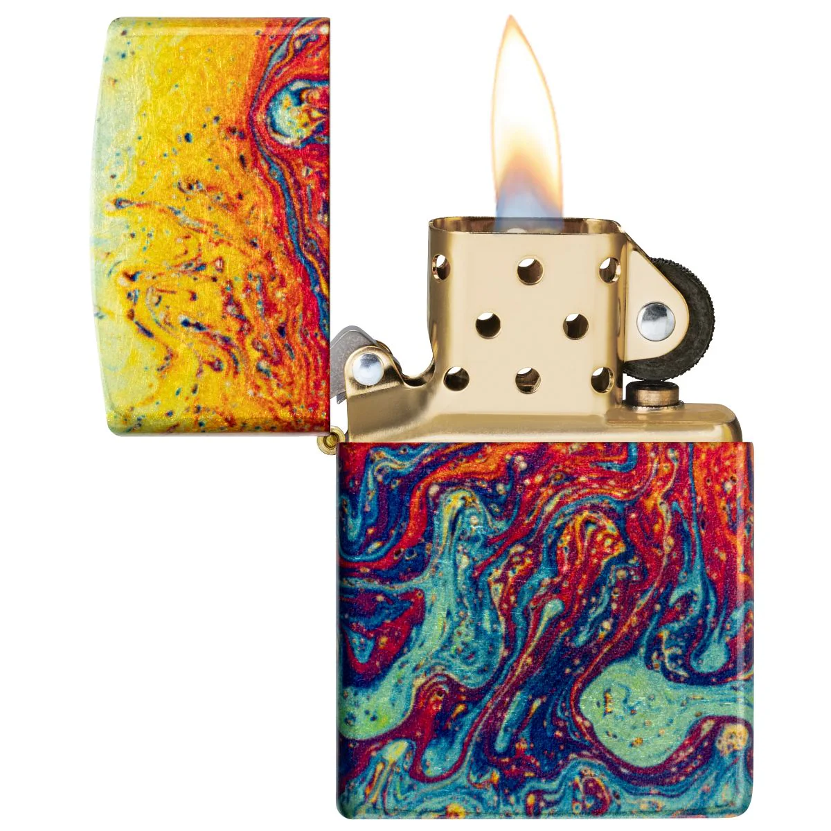 Zippo Lighter: Magma Design - 540 Fusion 46966 - Image 7